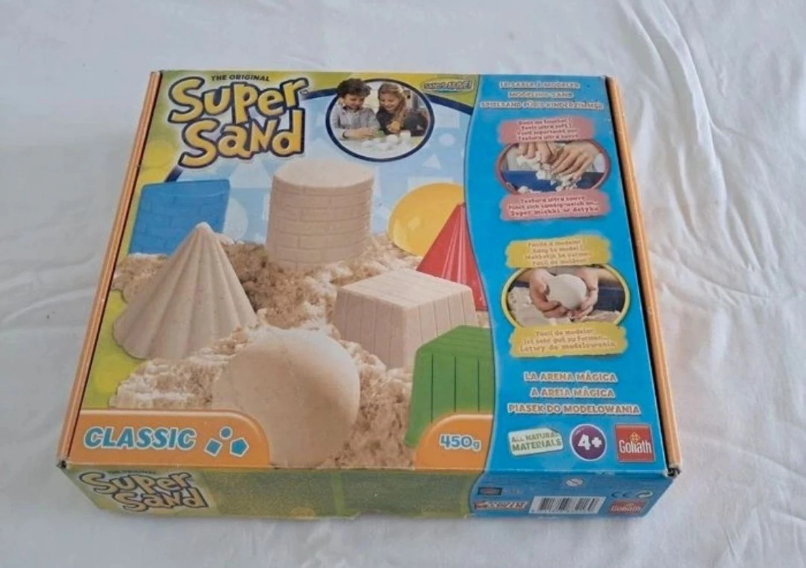 Jeu super sand, sable a modeler